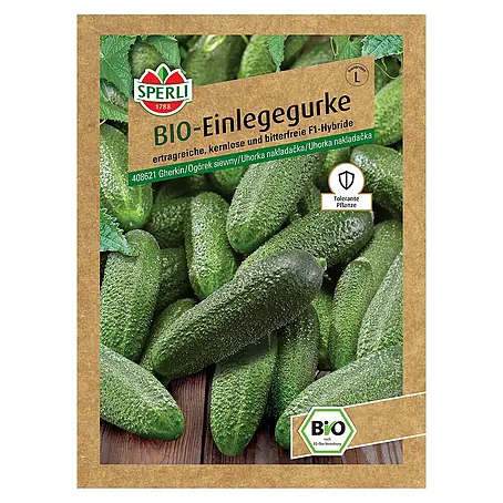 Sperli  Gemüsesamen BIO Einlegegurke