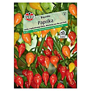Sperli Gemüsesamen Paprika (Biquhino, Capsicum chinense, Erntezeit: August)