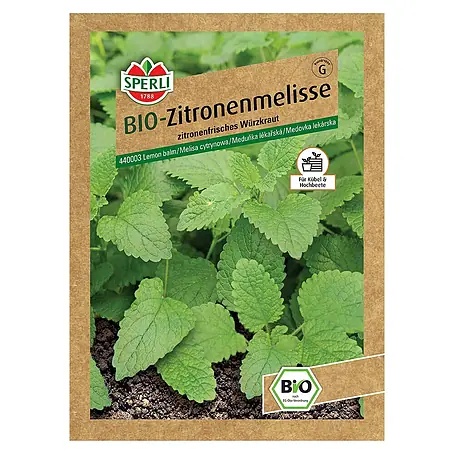 Sperli  Kräutersamen BIO Zitronenmelisse