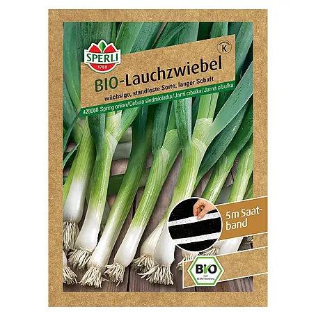 Sperli  Gemüsesamen BIO Lauchzwiebel