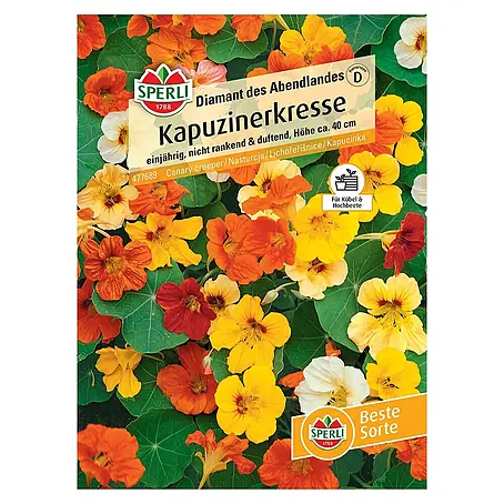 Sperli  Kräutersamen Kapuzinerkresse