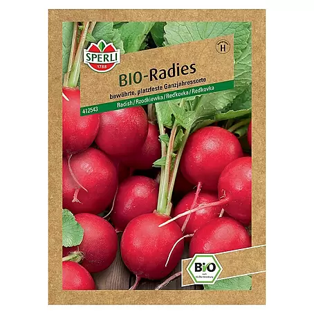 Sperli  Gemüsesamen BIO Radies