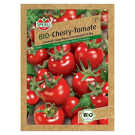 Sperli  Gemüsesamen BIO Cherrytomate