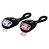 Dresco Fietsverlichtingsset LED Super Bright (Led, Zwart/Rood/Wit) | BAUHAUS