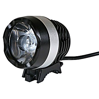 Dresco Ledkoplamp XP-G met Accupack 500 Lumen (Zwart)