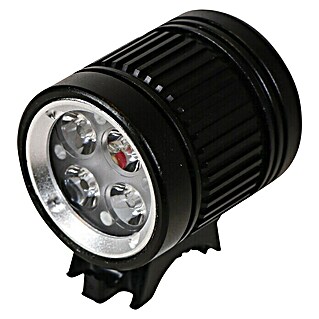 Dresco Ledkoplamp XP-G met Accupack 1100 Lumen (Zwart)