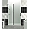 GME Mampara de ducha frontal Open Combi C (85 x 195 cm, Vidrio transparente, Negro, An x Al: 85 (30/55) x 195 cm) | BAUHAUS