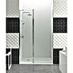 GME Mampara de ducha frontal Open Combi C (130 x 195 cm, Vidrio transparente, Plata brillo, An x Al: 130 (60/70) x 195 cm) | BAUHAUS