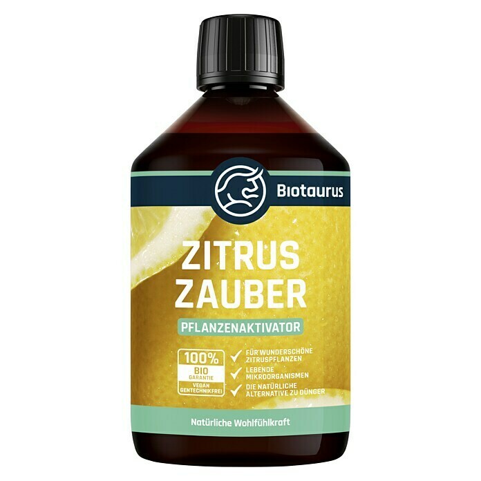 Biotaurus Pflanzenaktivator Zitruszauber500 ml Front View