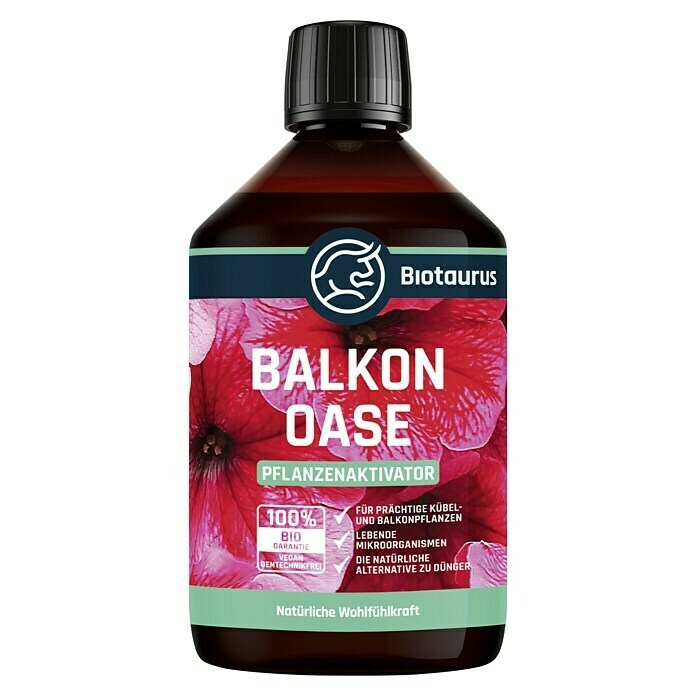 Biotaurus Bodenaktivator Balkonoase500 ml Front View