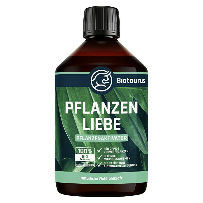 Biotaurus Pflanzenaktivator Pflanzenliebe500 ml Front View