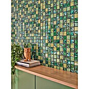 Mosaikfliese Crystal Wildlife XCM WL88 (29,8 x 29,8 cm, Grün, Glänzend) | BAUHAUS