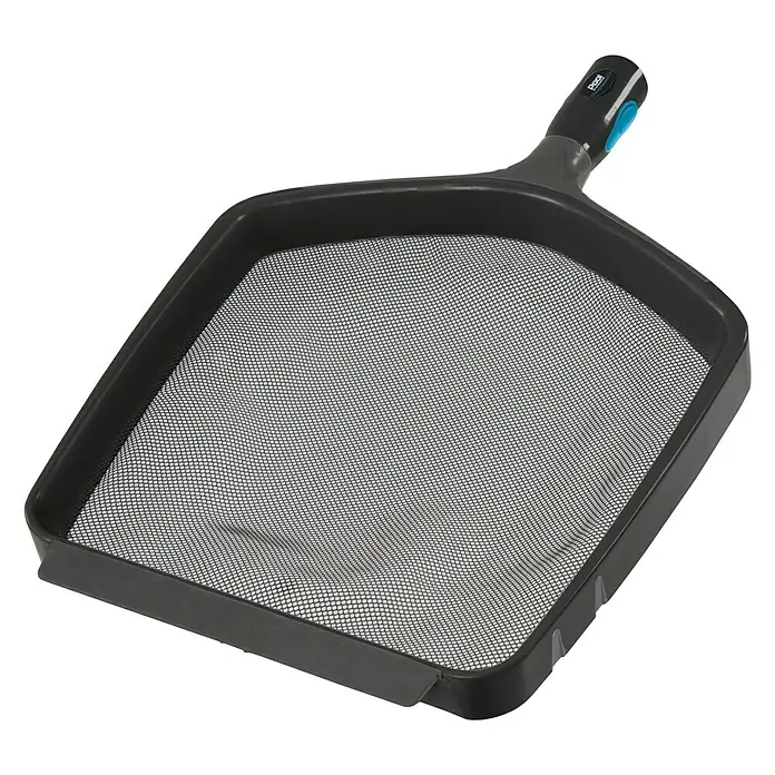 Steinbach Laubkescher - Kunststoff, Schwarz - Poolkescher mit feinem Netz zum Reinigen von Pools und Teichen. Robustes Material für eine lange Lebensdauer.