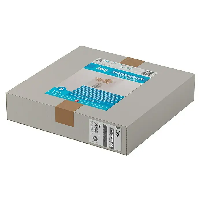 Knauf Wandnischen-Set S - 40 x 36,2 cm - Karton mit Knauf Wandnische Set S-400 mm. Einbau mit streichfähiger Beschichtung für Wohn-, Feuchtraum und Ladenbau. Individuelle Kürzungen möglich.
