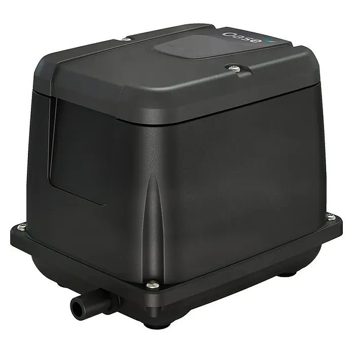 Oase Teichbelüfter AQUA OXY - 40 W, Max. Fördermenge: 2.500 l/h - Schwarzer Oase Teichbelüfter, robust und langlebig, ideal für die Sauerstoffversorgung Ihres Teiches. Einfache Installation und wartungsarmer Betrieb.