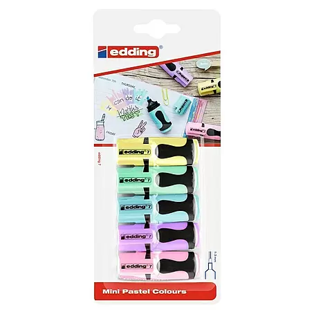 Edding  Textmarker-Set Pastell