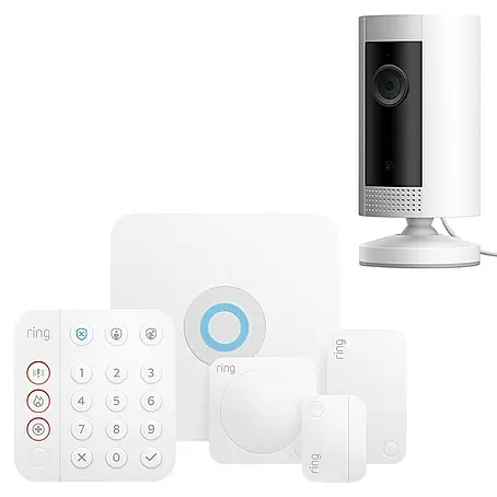 Ring Alarm Set Sicherheit Starter-Paket 5-teilig & Indoor Cam