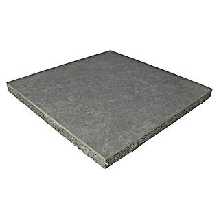 Terrastegel Superieur keramiek op beton (60 x 60 x 4 cm, Grijs)