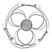 Paul Neuhaus LED-Deckenleuchte rund Nelia (25 W, Chrom, Warmweiß) | BAUHAUS