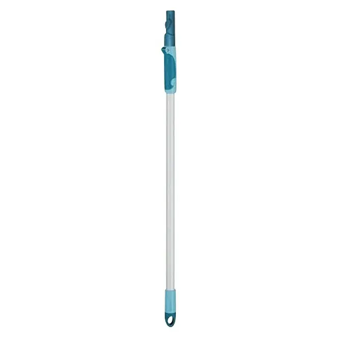 Leifheit Teleskopstiel mit Gelenk - 110 cm - 190 cm - Ausziehbarer Mopp-Griff in Blau und Weiß. Ideal für die Reinigung verschiedener Oberflächen und leicht verstaubar durch seine Flexibilität.