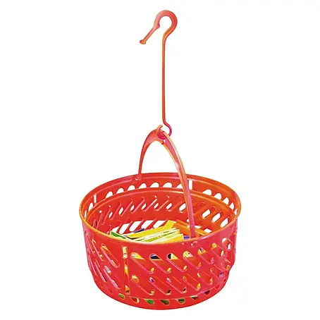 Cesta redonda pinzas