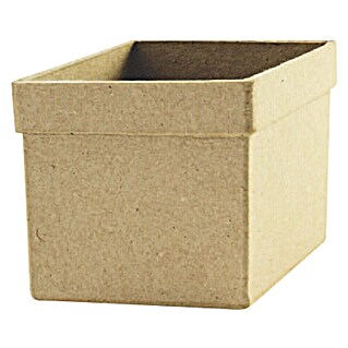 Décopatch Pieza decorativa Maceta cadrada (1 ud., Cartón, 6 x 6 cm)