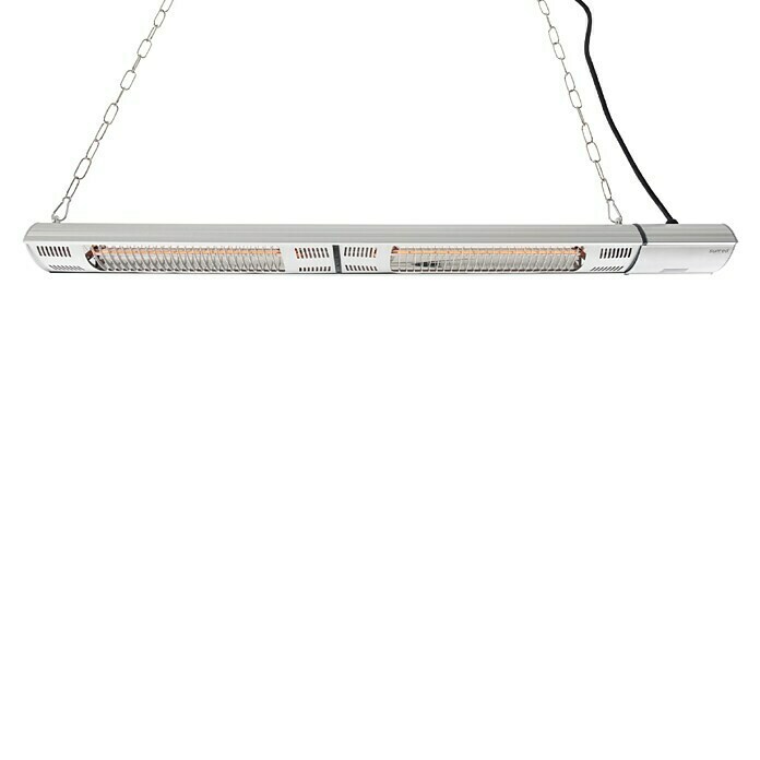 Sunred Halogen-Heizstrahler Royal Diamond (L x B: 102 x 12 cm, 3.000 W, Silbergrau) | BAUHAUS