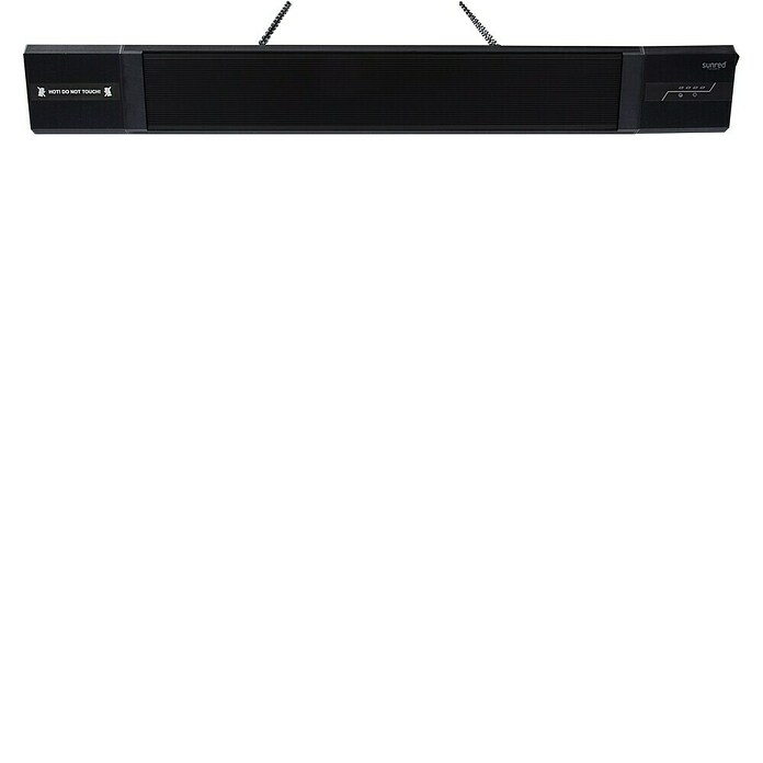 Sunred Heizstrahler Nero (2 400 W, Schwarz, Breite: 116 cm) | BAUHAUS