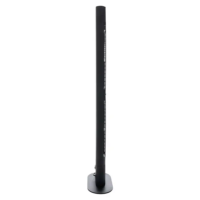 Sunred Infrarot-Heizstrahler Royal Diamond Valencia - 3.000 W, Schwarz, Höhe: 150 cm - Schlanker, schwarzer Turmventilator mit einem modernen Design und einem stabilen runden Sockel, ideal für eine effiziente Raumbelüftung.