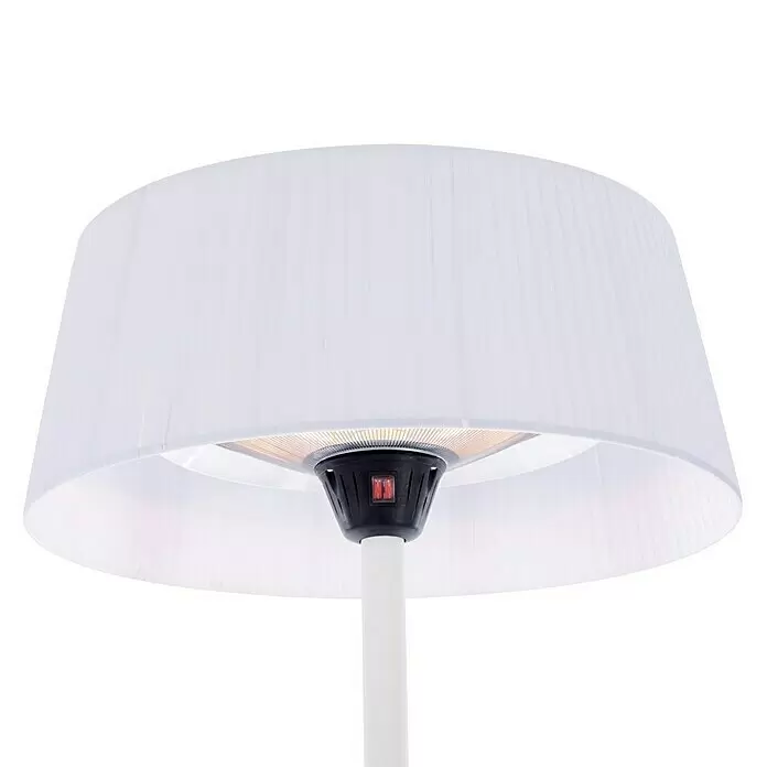 Sunred Halogen-Heizstrahler Artix - Höhe: 224 cm, Leistung: 2.100 W, Weiß - Detailaufnahme
