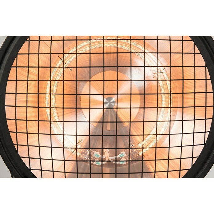 Sunred Calefactor halógeno Indus Standing 2100 (Altura: 210 cm, 2.100 W, Negro) | BAUHAUS