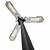 Sunred Halogen-Heizstrahler Parasol (Durchmesser: 45,5 cm - 100 cm, 2.000 W, Schwarz) | BAUHAUS