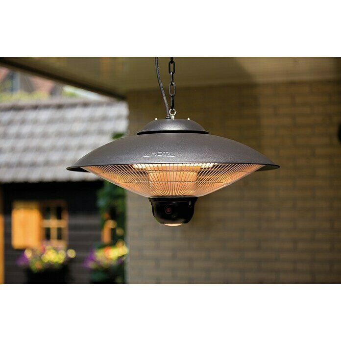 Sunred Halogen-Heizstrahler Sirius (Durchmesser: 58,5 cm, 2.100 W, Schwarz) | BAUHAUS