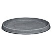 Geli Plato redondo para maceta Marcella (Dimensiones externas (Ø x Al): 47 x 4 cm, Plástico, Gris hormigón) | BAUHAUS
