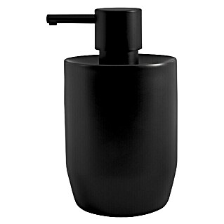 Spirella Jaro Dispensador de jabón (Gres porcelánico, Negro)