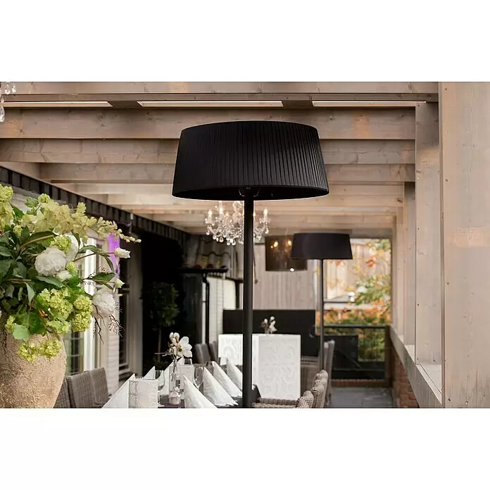 Sunred Halogen-Heizstrahler Artix - Höhe: 224 cm, Leistung: 2.100 W, Schwarz - Stimmungsaufnahme