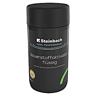 Steinbach Pool Professional Sauerstoff-Aktivator Sauerstoff Aktivator und Algenschutz (1 l)