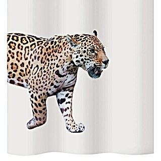 Diaqua Textil-Duschvorhang Jaguar (120 x 200 cm, Farbig)