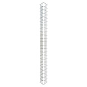Gabiona Gabionensäule (17 x 17 x 230 cm, Metall, Maschenbreite: 50 mm, Maschenhöhe: 100 mm) | BAUHAUS