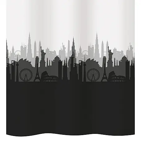 Diaqua  Textil-Duschvorhang City