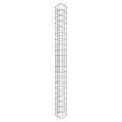 Gabiona Gabionensäule (17 x 17 x 200 cm, Metall, Maschenbreite: 50 mm, Maschenhöhe: 100 mm) | BAUHAUS