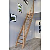 Starwood Raumspartreppe Eiche 3000 (Breite: 60 cm, Eiche, Material Handlauf: Holz, Natur, Montageseite Geländer: Rechts, Geschosshöhe: 279,5 cm) | BAUHAUS