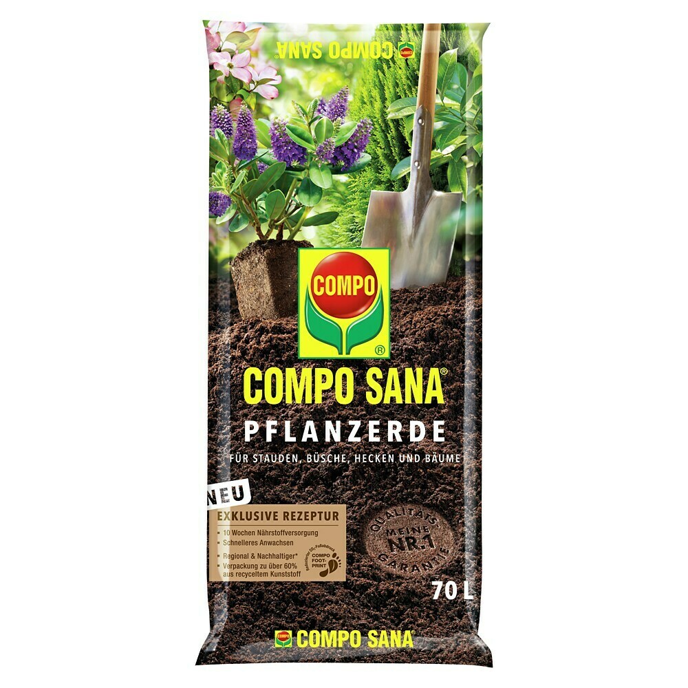 Compo Sana Pflanzerde - 70 l online kaufen bei BAUHAUS