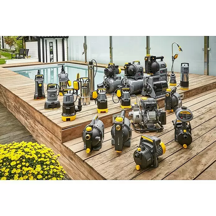 Neptun Gartenpumpe NGP-E 68680 W, Max. Fördermenge: 3.800 l/h