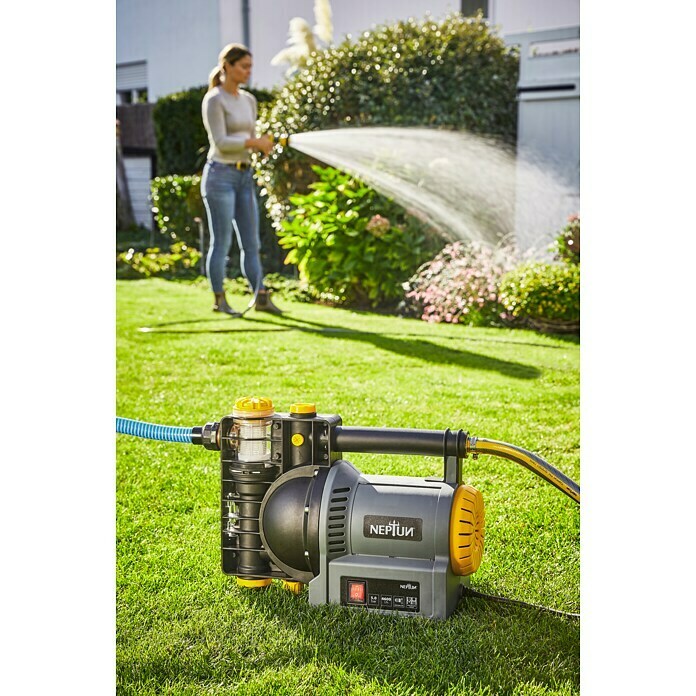 Neptun Gartenpumpe NGP-E 1201.100 W, Max. Fördermenge: 4.500 l/h Use Shot