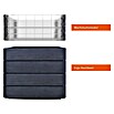 Garantia Hochbeet Ergo Quadro Turbo M Wood - Set (60 x 80 x 75 cm, Kunststoff, Anthrazit/Braun) | BAUHAUS