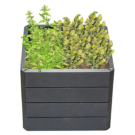 Garantia Hochbeet Ergo Quadro S Stone - Set
