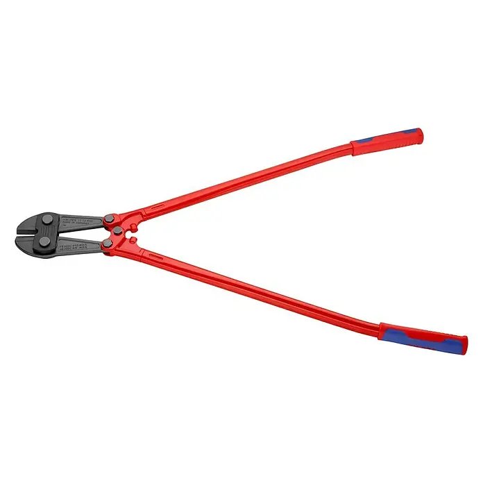 Knipex Bolzenschneider - Länge: 910 mm - Die hochleistungsfähige Bolzenschere mit Hebelwirkung von Knipex. Dieses Werkzeug schneidet Bolzen, Niete und Drahtseile mit Leichtigkeit.