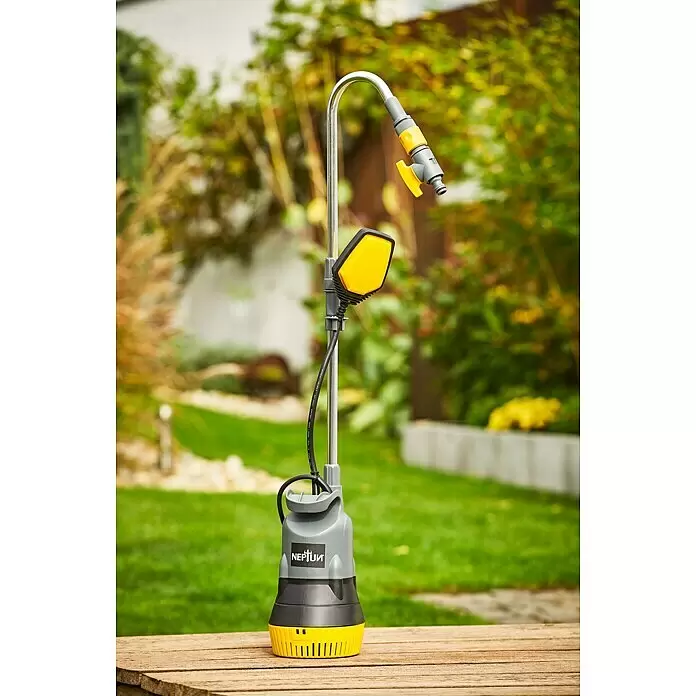 Neptun Regenfasspumpe NRP-E 40400 W, Max. Fördermenge: 4.200 l/h