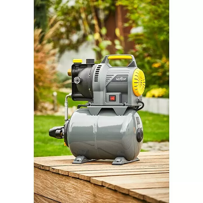 Neptun Hauswasserwerk NHW-E 105 - 1.050 W, Max. Fördermenge: 4.500 l/h, Max. Druck: 4,8 bar - Stimmungsaufnahme